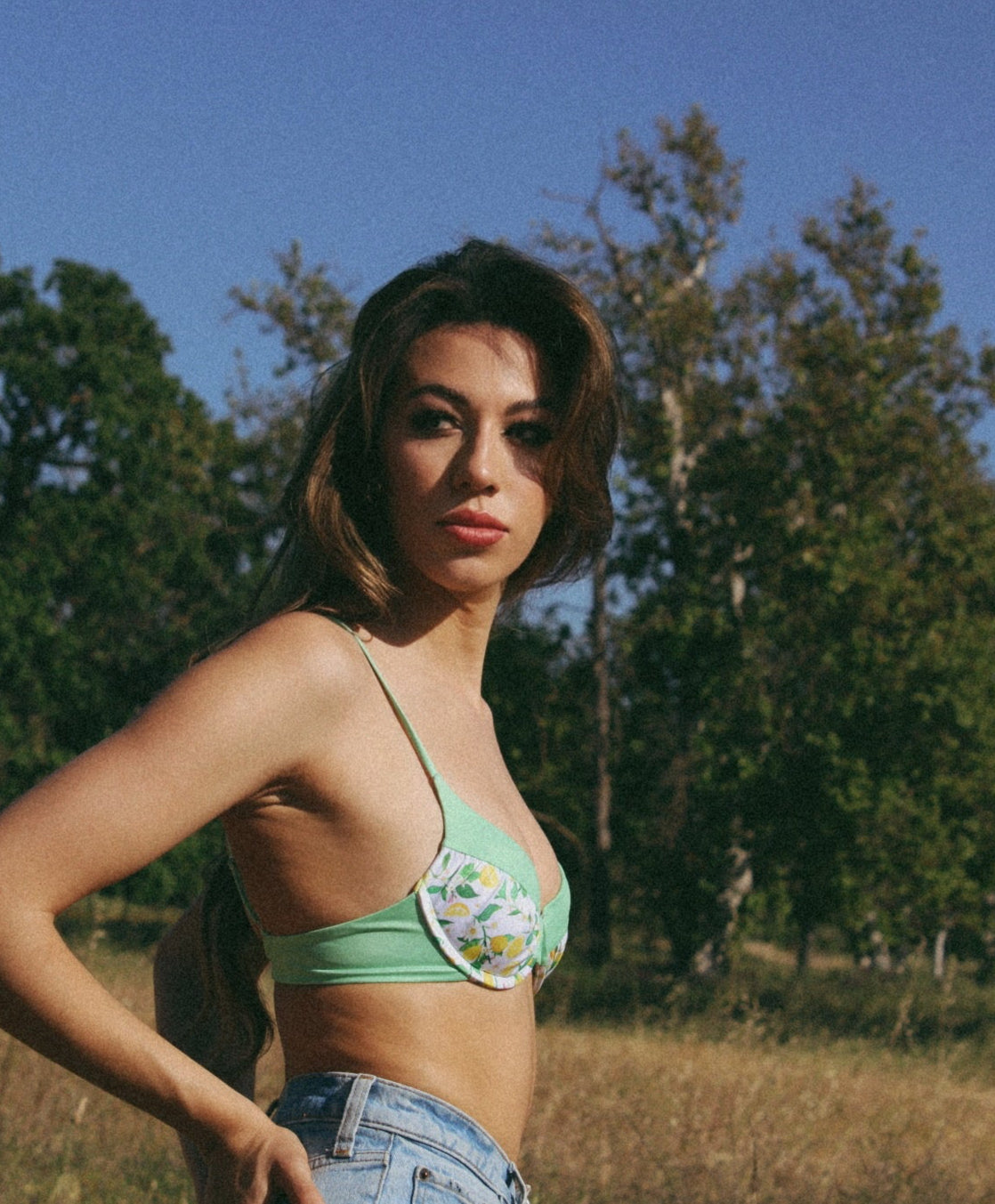 LEMON PRINT TOP