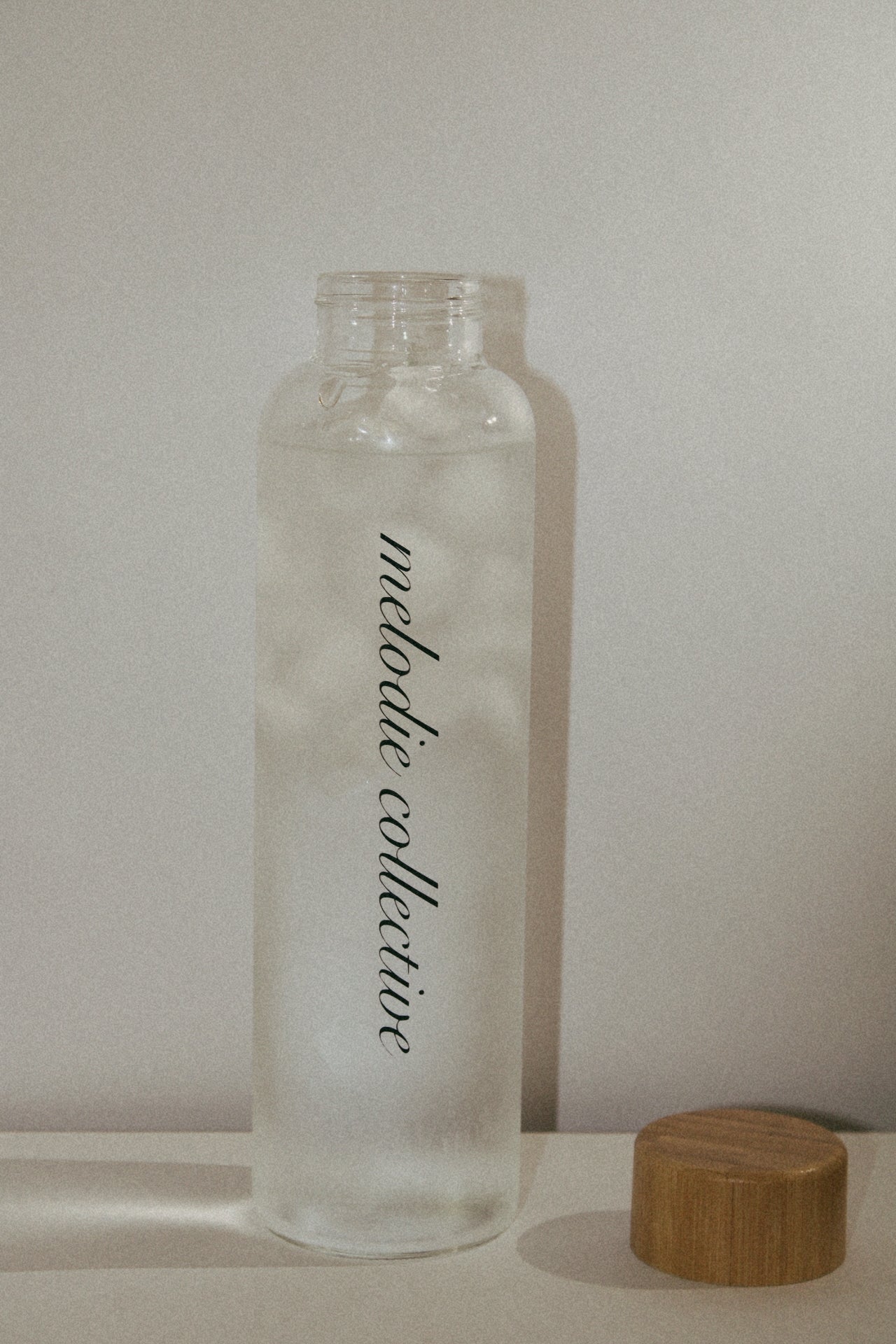 GLASS WATER BOTTLE