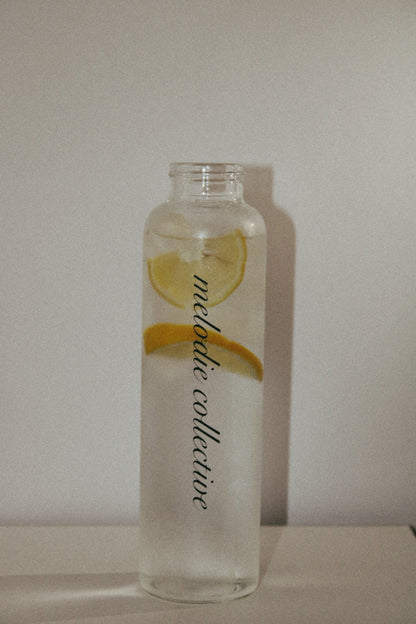 GLASS WATER BOTTLE